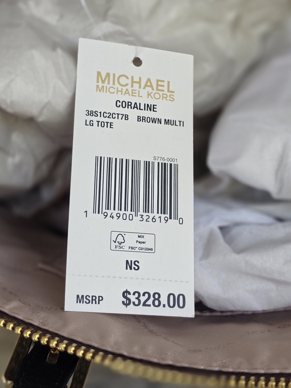 Michael Kors Coraline Logo Large Shoulder Bag - Picture 9 of 11
